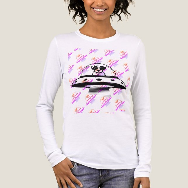 UFO PETS  Tri-Blend SHIRT (Front)