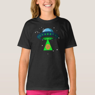 UFO Pizza Pick Up T-Shirt