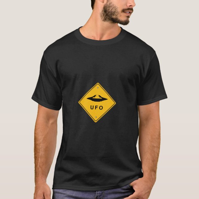 UFO road pannel T-Shirt (Front)
