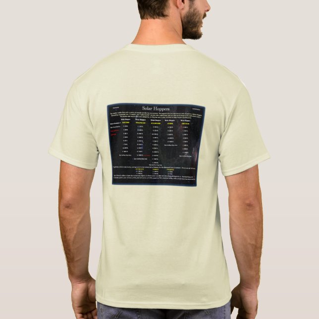 UFO Series: Solar Hoppers T-Shirt (Back)