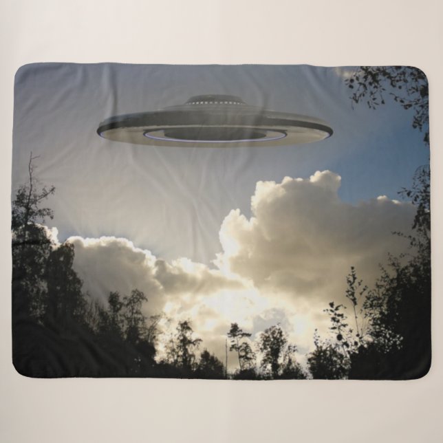 UFO SHERPA BLANKET (Front (Horizontal))