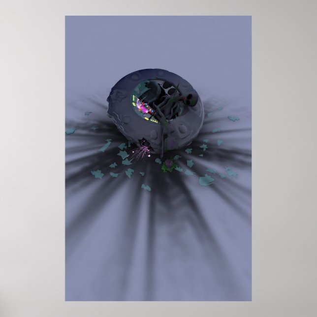 UFO Smack down Poster (Front)