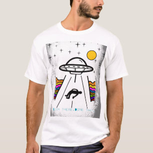UFO Space Alien Spaceship Abductee T-Shirt