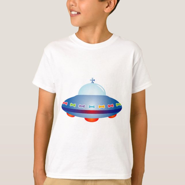 UFO Spaceship T-Shirt (Front)