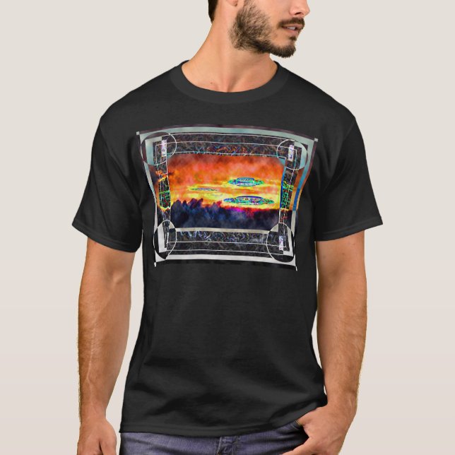 UFO Sunrise T-Shirt (Front)