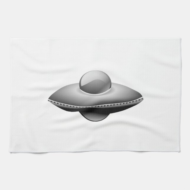 UFO TEA TOWEL (Horizontal)