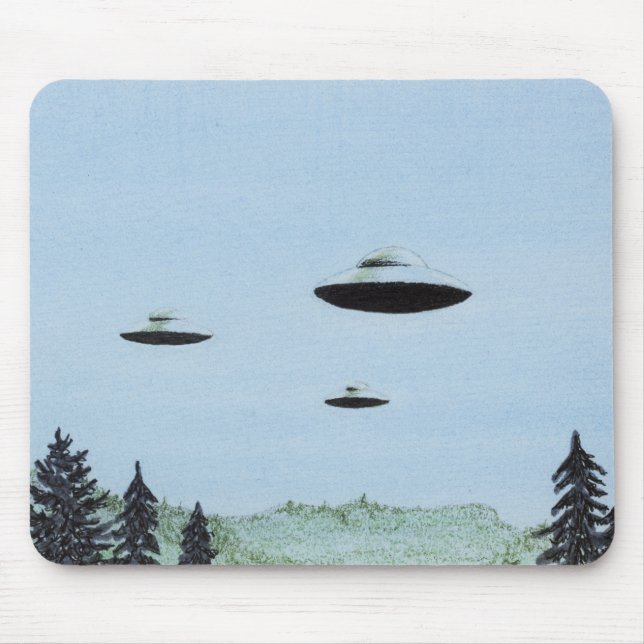 UFO Trio Mouse Pad (Front)