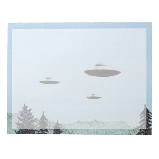 UFO Trio Notepad (Front)