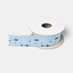 UFO Trio Satin Ribbon