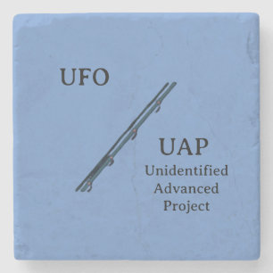 ufo / uap stone coaster