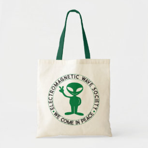 UFO UAP Whistleblowers We Come In Peace Alien ET  Tote Bag