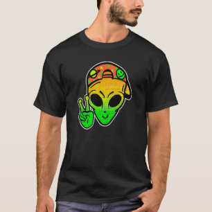 Ufo Vintage Retro For Extraterrestrial Alien Hunte T-Shirt