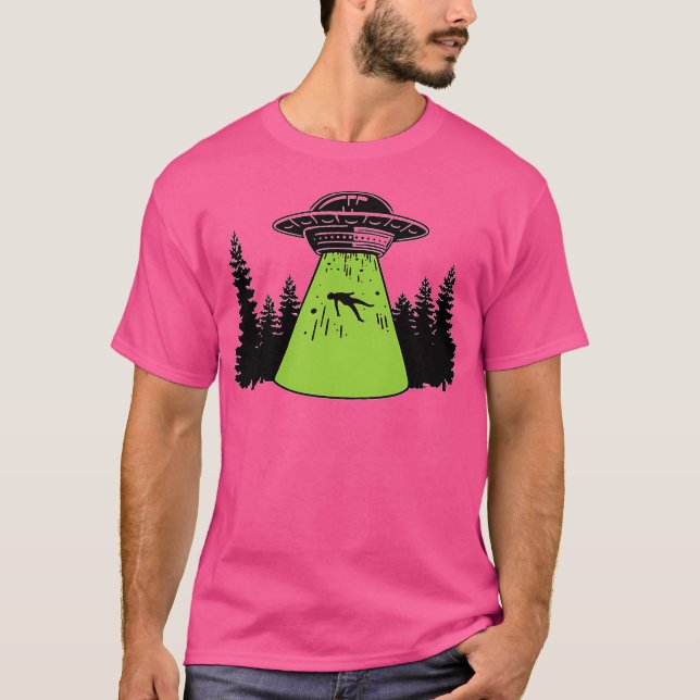 Ufo Warning T-Shirt (Front)
