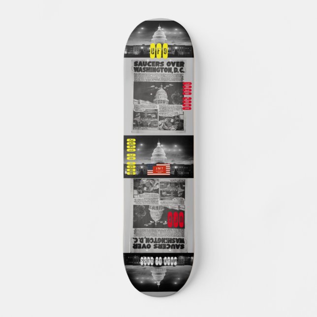 UFO  WASH DC  JMT Skateboard (Front)