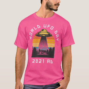 Ufo World Ufo Day 2021 T-Shirt