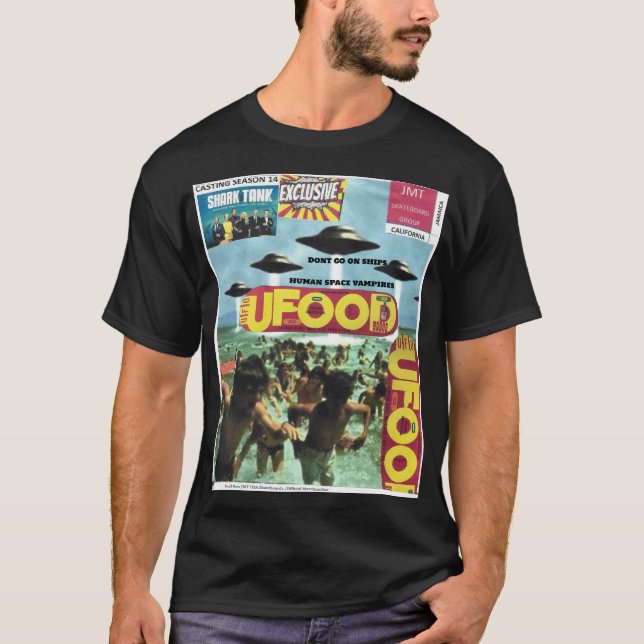 UFOOD.  Basic Dark T-Shirt (Front)