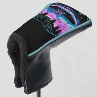 UFOs Alien Invasion Aesthetic Golf Head Cover