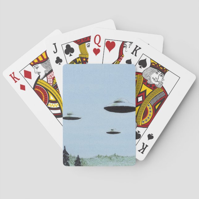 UFOs Playing Cards (Back)