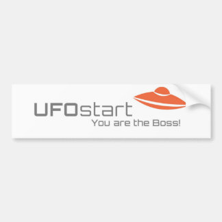 UFOstart Sticker