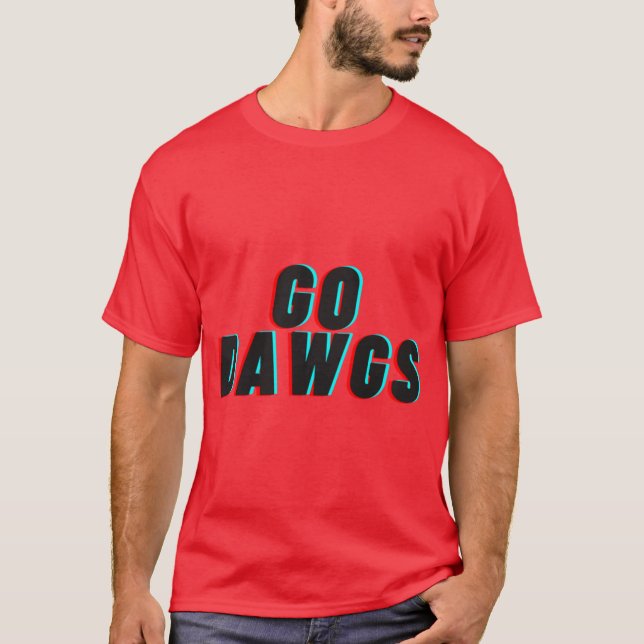 UGA Go Dawgs T-Shirt (Front)