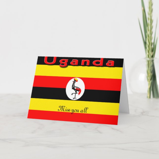 Uganda Card (Front)