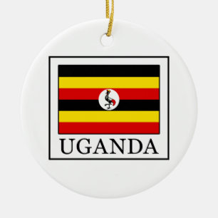 Uganda Ceramic Tree Decoration