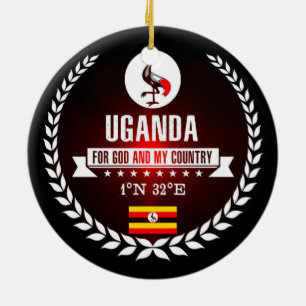 Uganda Ceramic Tree Decoration