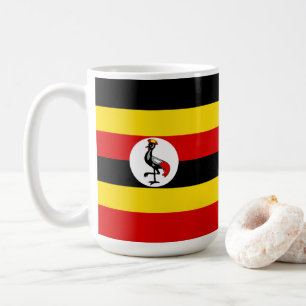 Uganda flag coffee mug