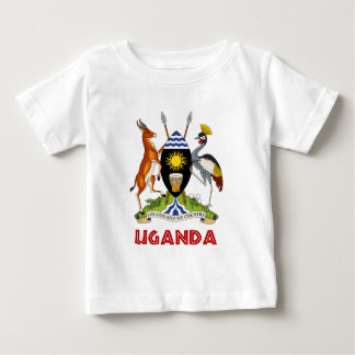 UGANDA -  flag/emblem/coat of arms/symbol Baby T-Shirt