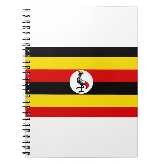 Uganda Flag Notebook (Front)
