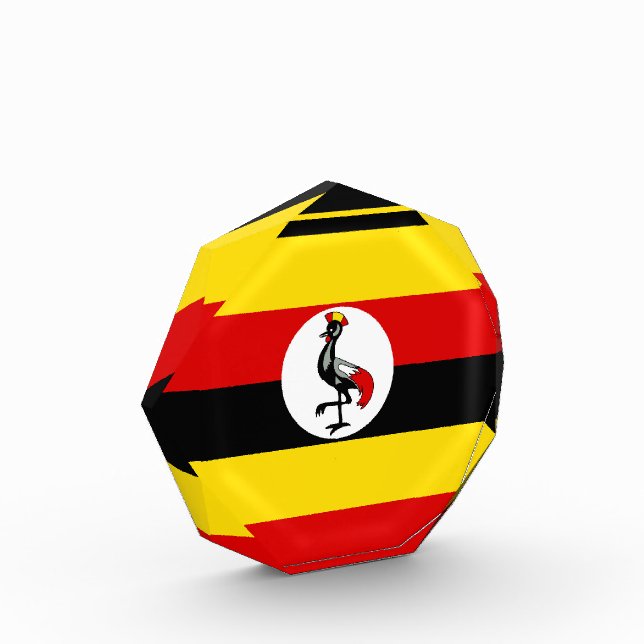 Uganda flag photo block (Left)