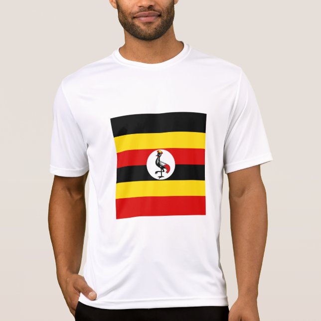 Uganda flag T-Shirt (Front)
