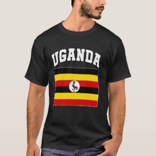 Uganda Flag Ugandan Culture and People Ugandan Dia T-Shirt