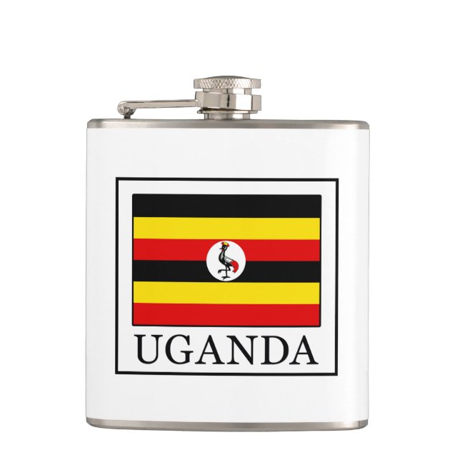 Uganda Hip Flask (Front)