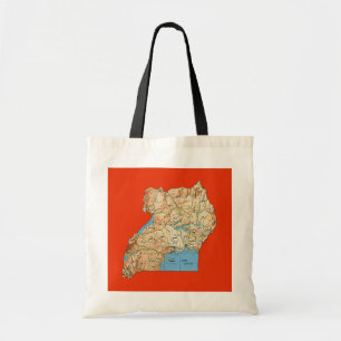 Uganda Map Bag