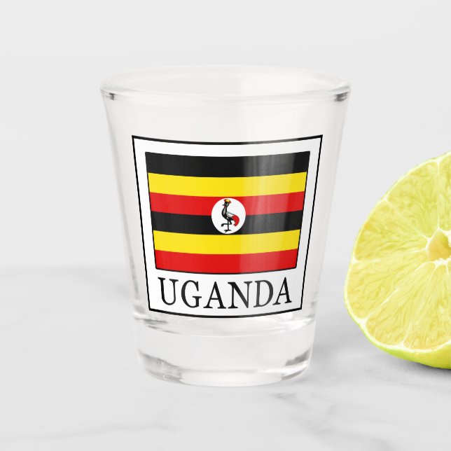 Uganda Shot Glass (Front)
