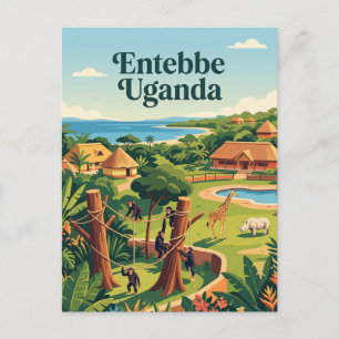 Uganda Wildlife Conservation Education Centre Postcard
