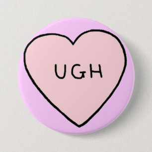 Ugh 7.5 Cm Round Badge