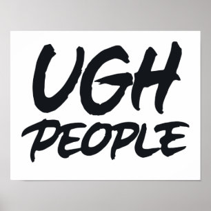 UGH People Poster