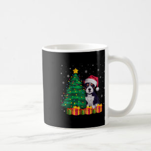 Ugly American Staffordshire Terrier Santa Hat Xmas Coffee Mug