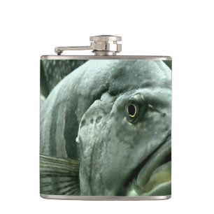 Ugly Aquarium Fish Hip Flask