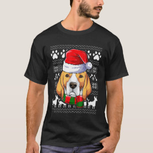 Ugly Beagle Santa Claus Xmas Apparel Christmas Kid T-Shirt