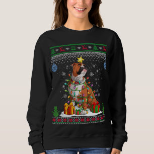 Ugly Bulldog Christmas Sweater Pajama