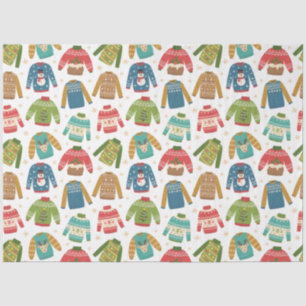 Ugly But Cute Ugly Christmas Sweaters Holiday Tissue Paper
