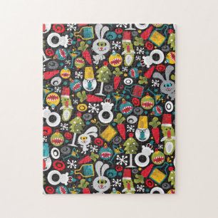 Ugly Christmas and Happy New Year Jigsaw Puzzle