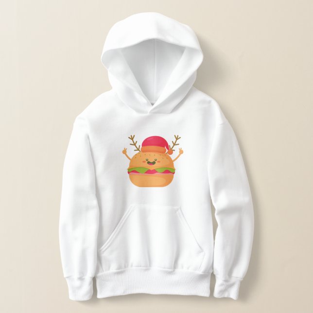 ugly christmas burger santa cheeseburger (Laydown)