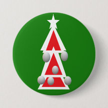 Ugly Christmas Button Tree