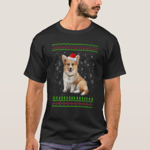 Ugly Christmas Corgi Dog Xmas Merry Christmas T-Shirt