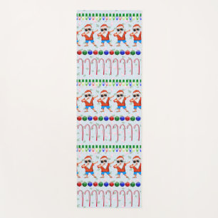 Ugly Christmas Dabbing Santa Yoga Mat