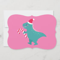 ugly christmas dinosaur trex snowflakes winter